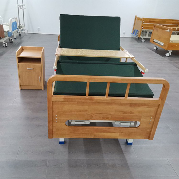 定制養老院護理床直銷,木質老人床